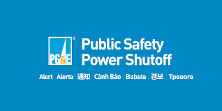 PG&E Public Safety Power Shutoff